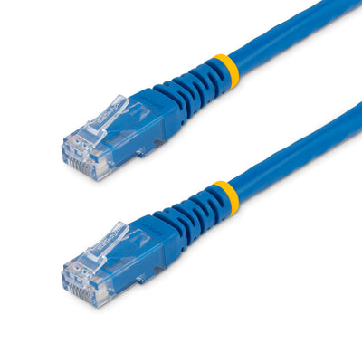 StarTech.com 1 ft. CAT6 Ethernet Cable - 10 Pack - ETL Verified - Blue