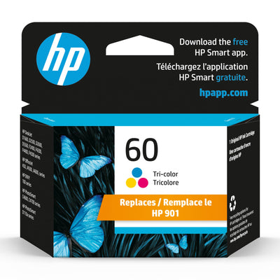 HP 60 (CC643WN) Tri-color Original Cartridge L Tri-colour