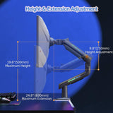 DESK MOUNT MONITOR ARM FOR 32IN DISPLAY