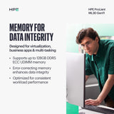 Hewlett Packard Enterprise ProLiant ML30 Gen11 Tower Server w/one Inte