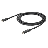 StarTech.com USB 3.1 Type C Cable – 6 ft / 2m – with Power Delivery (U