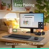 Logitech K250 Clavier sans fil Bluetooth compact avec pavé numérique - Graphite