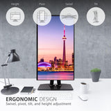 ViewSonic VP2468a 24-Inch IPS 1080p Monitor with Advanced Ergonomics