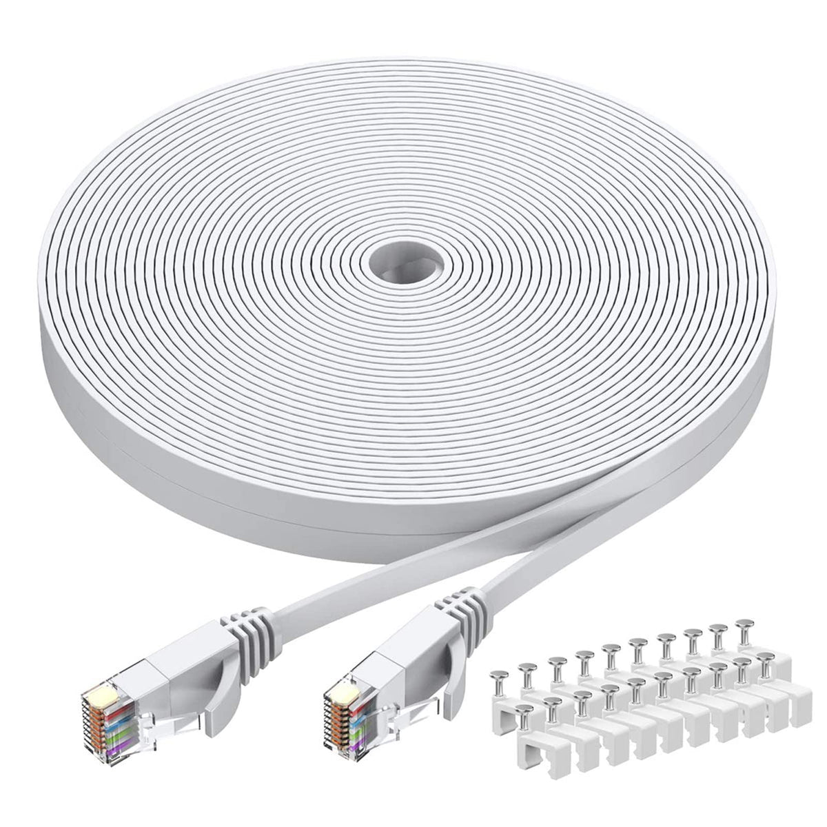 30 FT CAT6A ETHERNET CABLE - STP BLACK