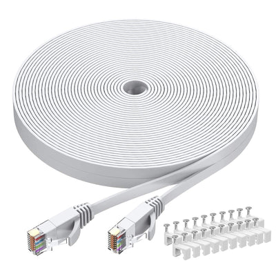 30 FT CAT6A ETHERNET CABLE - STP BLACK