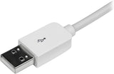 StarTech.com Câble adaptateur Lightning vers USB de 3 m (10 pi) pour Apple 8 broches - Blanc