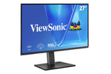 ViewSonic VG2752-2K 27 Inch IPS 1440p Ergonomic Monitor with Tilt, Swi