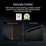 ASUS ProArt PA602 Wood Edition Modern Black E-ATX Mid-Tower Case with