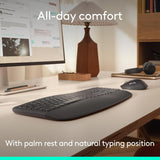 Logitech Signature Comfort Plus MK880 Clavier et souris sans fil - Graphite