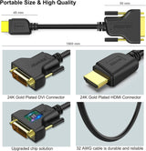 BENFEI HDMI to DVI, Bi Directional DVI-D 24+1 Male to HDMI Male High S