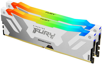 Kingston Fury Renegade White RGB 32GB (2x16GB) 6400MT/s CL32 DDR5 DIMM