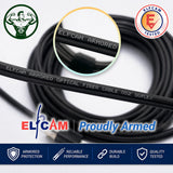 Elfcam® - Câble Fibre Optique Blindé Armé Extérieur et Intérieur 30m/98,4pi