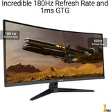 ASUS VU34WCIP-W 34 pouces 3440x1440 WQHD 1 ms