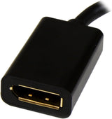 StarTech.com MDP2DPMF6IN 6-Inch Mini DisplayPort to DisplayPort Video