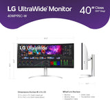 LG 40WP95C-W 40” UltraWide Incurvé WUHD (5120 x 2160) 5ms 72Hz 5K2K IPS