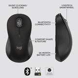 Souris sans fil pleine taille Logitech Signature M550 L – pour les grandes m