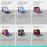 Logitech Combo Touch iPad Pro 13-inch (M4 & M5)(2024 & 2025) Keyboard