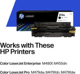 Cartouche de toner noire originale HP 414A (W2020A)