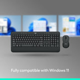 Logitech MK540 Advanced Wireless Keyboard and Mouse Combo for Windows,