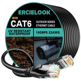 50FT Gray Molded UTP CAT6 Patch Cable ETL Verified