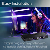TRENDnet 8-Port Unmanaged 2.5G Switch, 8 x 2.5GBASE-T Ports, 40Gbps Sw