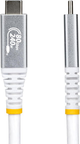 StarTech 3ft (91cm) USB4 Cable, 80Gbps, USB-IF Certified USB-C Cable,