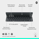 Logitech Keys-to-GO 2 Portable Bluetooth Tablet Keyboard with Built-in