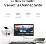 LG Ultrafine 32UP83AK-W 32” 4K UHD Monitor, VESA DisplayHDR 400, IPS P