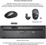 TARGUS AKB863US Wireless Mid-size Keyboard with Antimicrobial