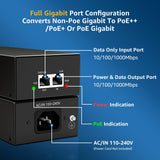 ARUBA INSTANT ON 802.3AT POE INJECTOR