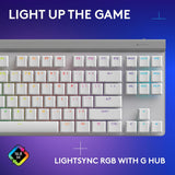Logitech G515 TKL Wired Low Profile Gaming Keyboard, Fully Customizabl