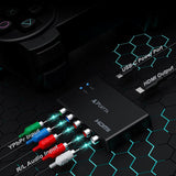 Portta Component to HDMI Converter, YPbPr RGB + R/L Audio to HDMI v1.3
