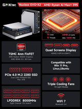Asus ROG NUC Gaming FULL System Mini PC Intel Ultra 9 275HX 32GB DDR5 NVIDIA GeForce RTX 5080 2TB SSD OS W11HOME