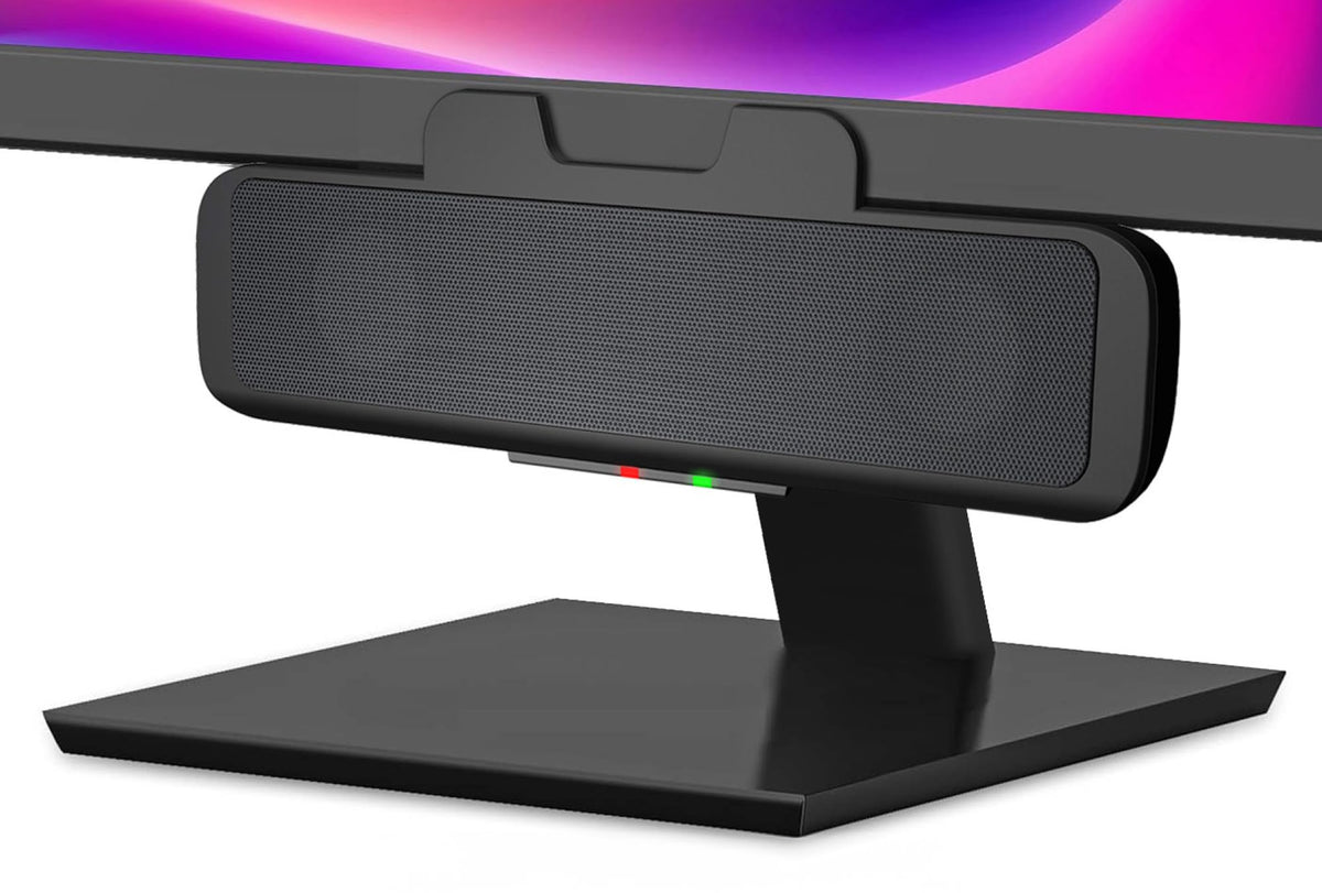 Cyber Acoustics USB Speaker Bar (CA-2890) - USB Powered Stereo Speaker