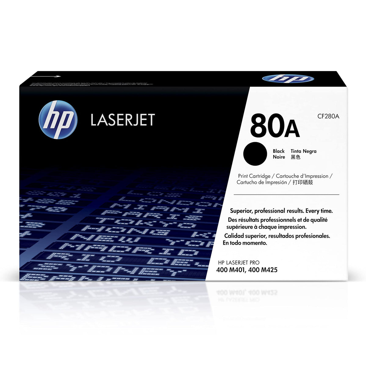HP 80A (CF280A) Black Original LaserJet Toner Cartridge