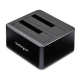 StarTech.com Dual-Bay USB 3.0 to SATA Hard Drive Docking Station, USB