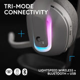 Casque de jeu sans fil Logitech G522 Lightspeed - Blanc | Pour PC, 2,4