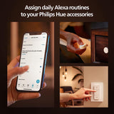 Philips Hue Smart Dimmer Switch with Remote, White - 1 Pack - Turns Hu