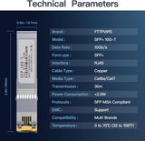 10GBASE-T SFP+ Transceiver Copper RJ45 30M
