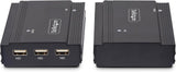 StarTech.com DisplayPort KVM Extender Over Fiber Optic, 4K 60Hz, Conso