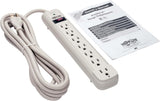 TLP712 PROTECT IT 7OUTLET SURGE STRIP 12FT-CORD 1000J 25K-INSURED