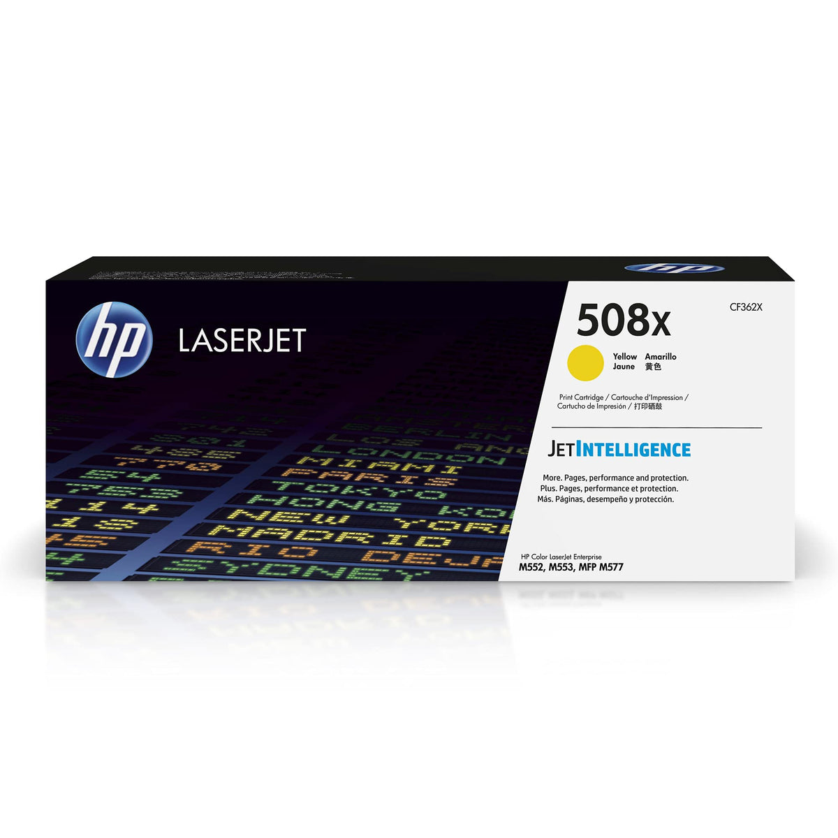 HP 508X (CF362X) High Yield Yellow Original Toner Cartridge
