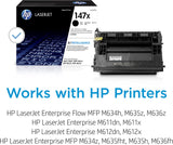HP 147X (W1470X) High Yield Black Original Toner Cartridge XL Black