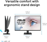 ASUS 27” 1440P Eye Care Monitor (VA27AQ) - IPS, QHD (2560 x 1440), 99%