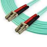 StarTech.com 7m (22ft) LC/UPC to LC/UPC OM4 Multimode Fiber Optic Cabl