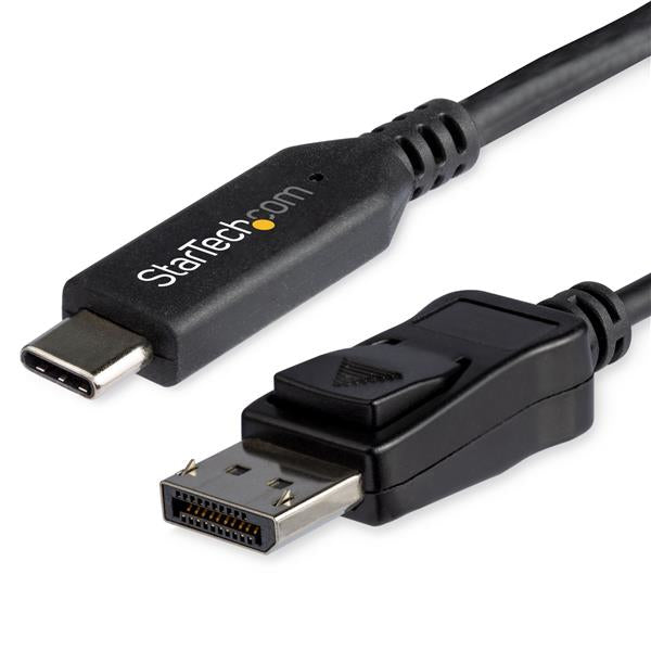 StarTech.com 6ft (1.8m) USB C to DisplayPort 1.4 Cable - 4K/5K/8K USB