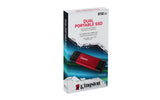 Kingston Technology 512GB SSD portable USB-A/C double, jusqu'à 1050MB/s US