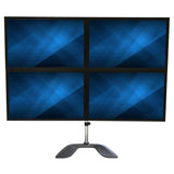 StarTech.com Desktop Quad Monitor Stand - Ergonomic VESA 4 Monitor Arm