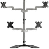 StarTech.com Desktop Quad Monitor Stand - Ergonomic VESA 4 Monitor Arm