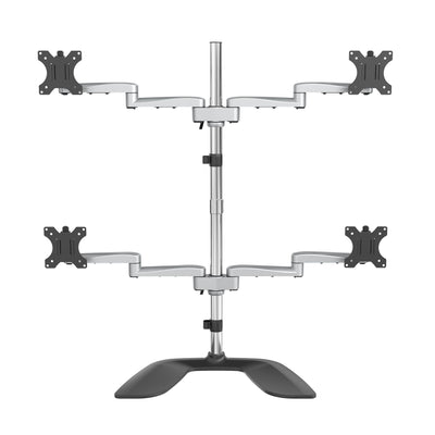 StarTech.com Desktop Quad Monitor Stand - Ergonomic VESA 4 Monitor Arm